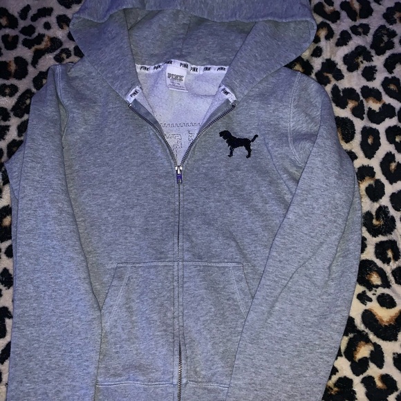 PINK Victoria's Secret Sweaters - PINK Grey Sweatshirt
